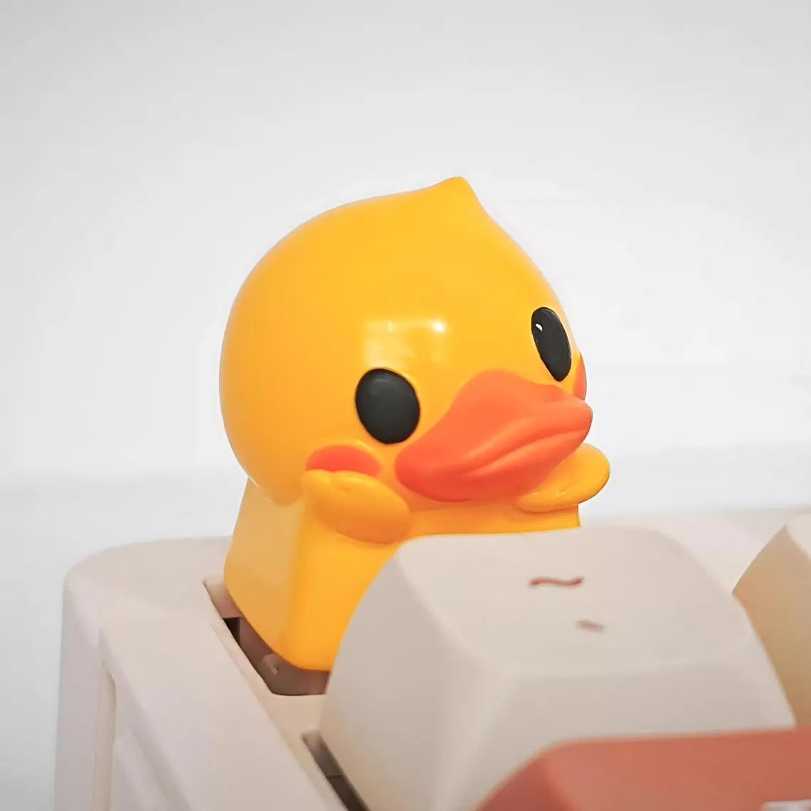 Cute Duck Theme Artisan Resin 3D Keycap - KeyArtisan