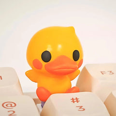Cute Duck Theme Artisan Resin 3D Keycap - KeyArtisan