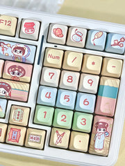 Cute Empress Cat Theme Artisan Keycap Set - KeyArtisan
