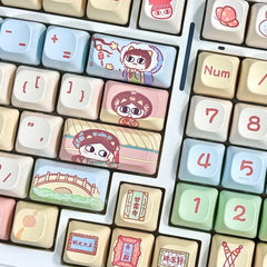 Cute Empress Cat Theme Artisan Keycap Set - KeyArtisan