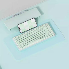 Cute Green Matcha Mint Plaid Keycap Set - KeyArtisan