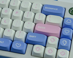 Cute Love Bubble Theme Keycap Set - KeyArtisan