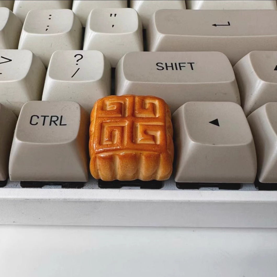 Cute Mooncake Theme Artisan Resin Keycap - KeyArtisan