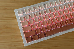Cute Orange Gradient Backlit Keycap Set - KeyArtisan