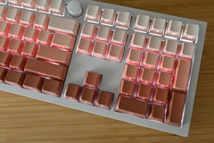 Cute Orange Gradient Backlit Keycap Set - KeyArtisan