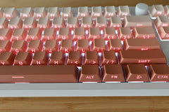 Cute Orange Gradient Backlit Keycap Set - KeyArtisan