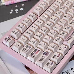 Cute Pastel Dessert & Code Theme Keycap Set - KeyArtisan