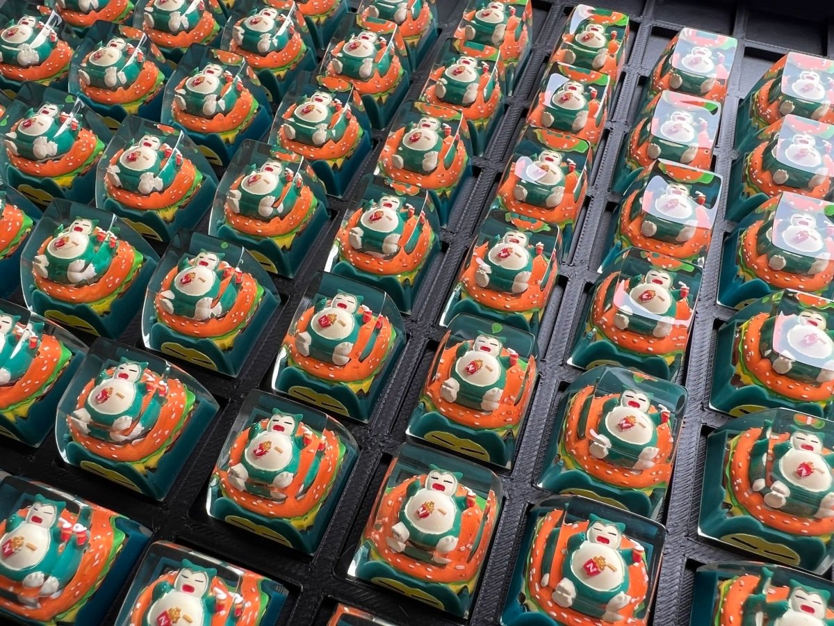 Cute Pokemon Anime Artisan Resin Keycap - KeyArtisan