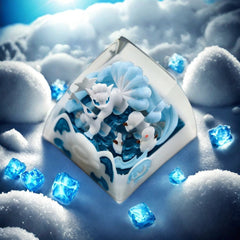 Cute Pokemon Anime Artisan Resin Keycap - KeyArtisan