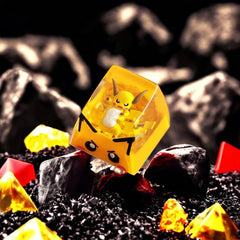 Cute Pokemon Anime Artisan Resin Keycap - KeyArtisan