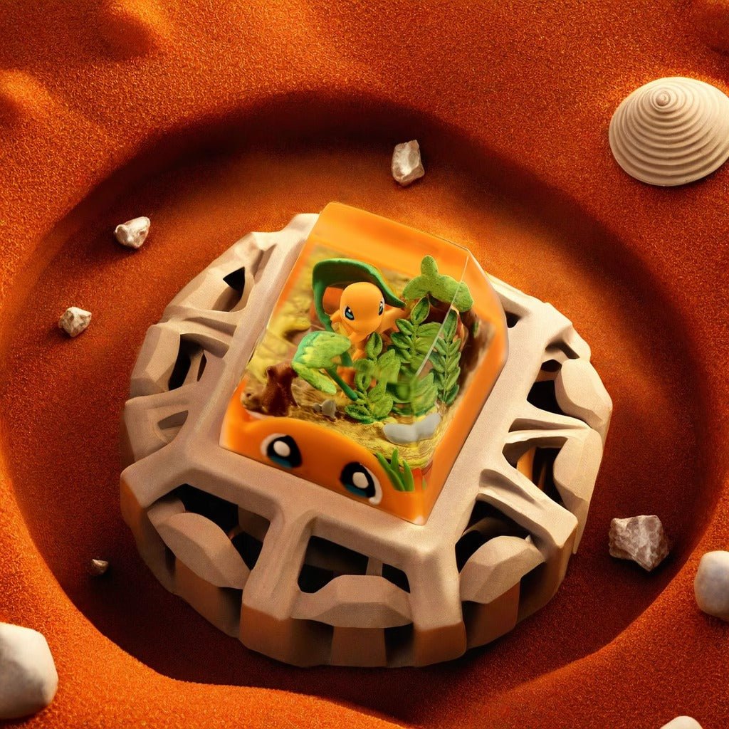 Cute Pokemon Anime Artisan Resin Keycap - KeyArtisan