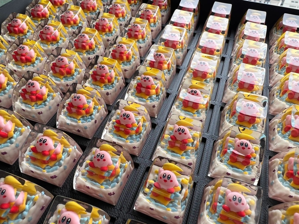 Cute Pokemon Anime Artisan Resin Keycap - KeyArtisan