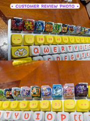 Cute Pokemon Anime Artisan Resin Keycap - KeyArtisan