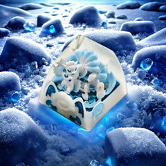 Cute Pokemon Anime Artisan Resin Keycap - KeyArtisan