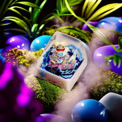 Cute Pokemon Anime Artisan Resin Keycap - KeyArtisan