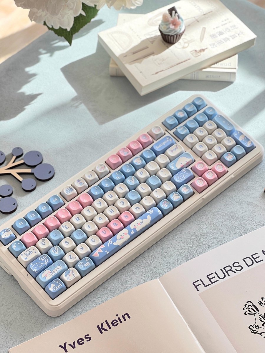 Cute Puppy Dog Theme Artisan Keycap Set - KeyArtisan