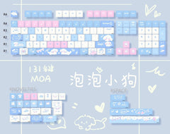 Cute Puppy Dog Theme Artisan Keycap Set - KeyArtisan