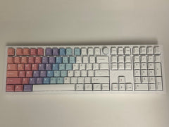 Cute Rainbow Starry Dream Gradient Keycap Set - KeyArtisan
