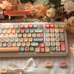Cute Ramen Food Theme Artisan Keycap Set - KeyArtisan