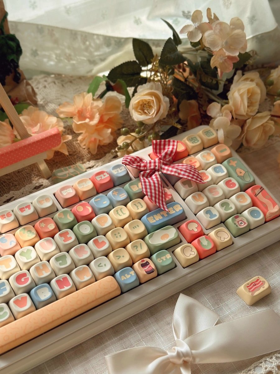 Cute Ramen Food Theme Artisan Keycap Set - KeyArtisan