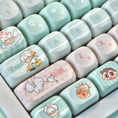 Cute Sariel Theme Anime Keycap Set - KeyArtisan