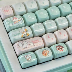 Cute Sariel Theme Anime Keycap Set - KeyArtisan
