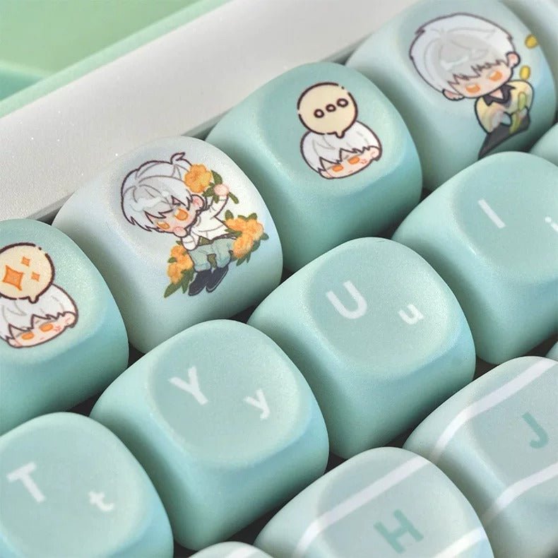 Cute Sariel Theme Anime Keycap Set - KeyArtisan