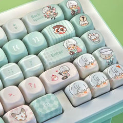 Cute Sariel Theme Anime Keycap Set - KeyArtisan