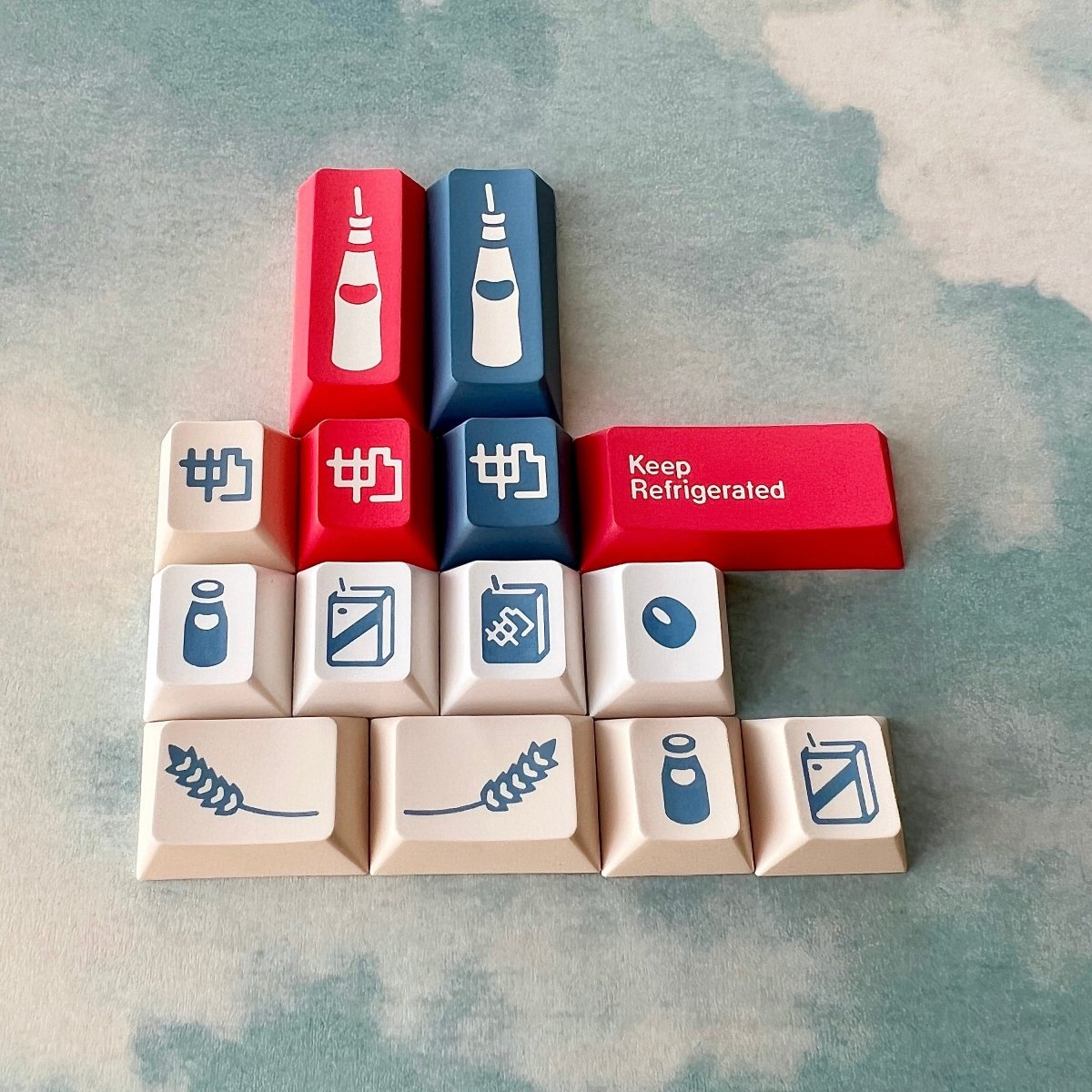 Cute Soy Milk Theme Keycap Set - KeyArtisan