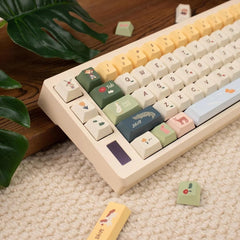 Cute Spring Pasture Theme Artisan Keycap Set - KeyArtisan