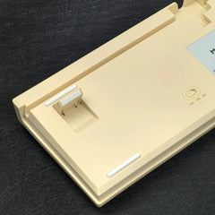 Cute Steamed Bread Theme Mechanical Keyboard - KeyArtisan