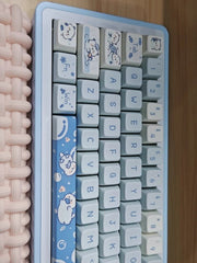 Cute Stitch Theme Kawaii Artisan Keycap Set - KeyArtisan