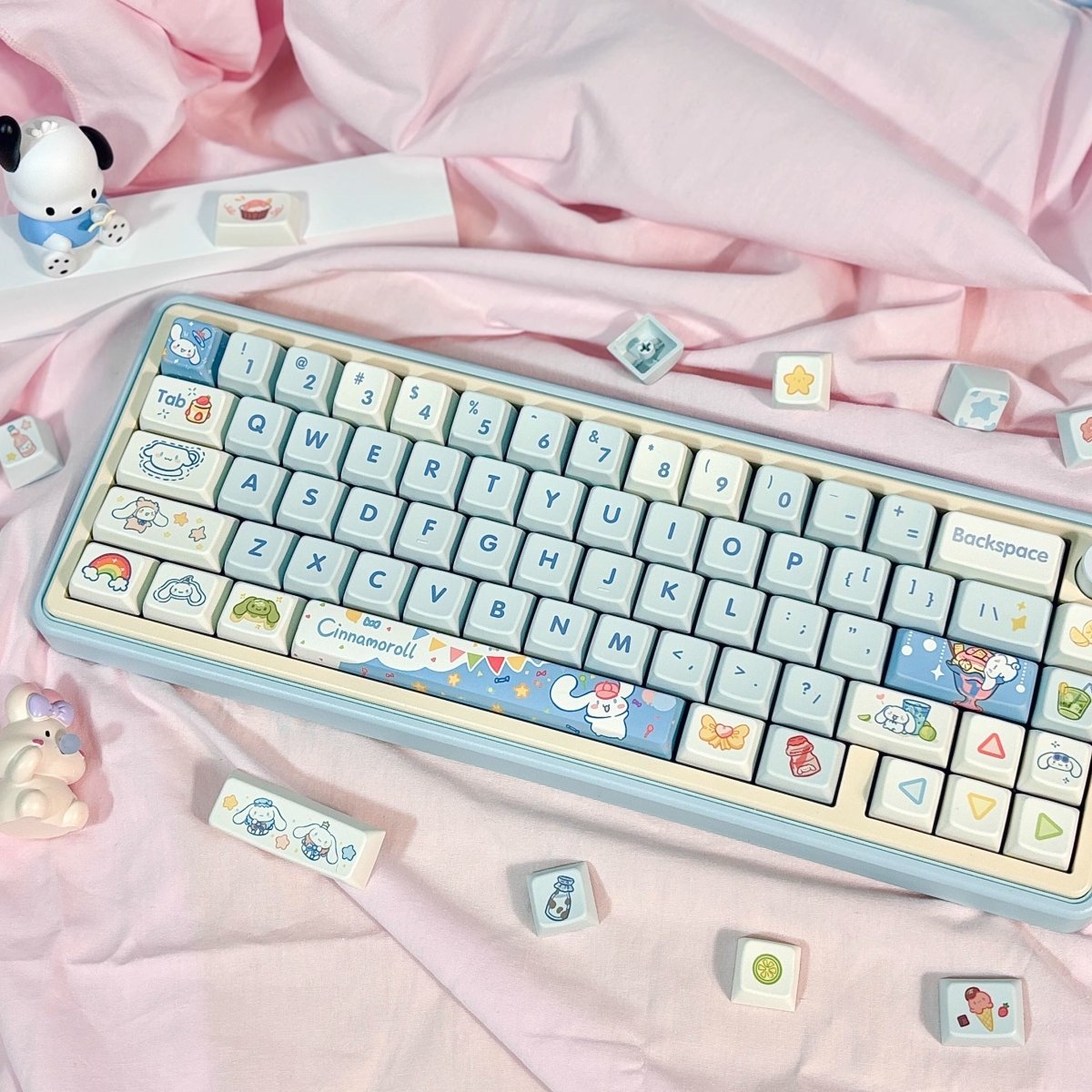 Cute Stitch Theme Kawaii Artisan Keycap Set - KeyArtisan