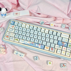 Cute Stitch Theme Kawaii Artisan Keycap Set - KeyArtisan
