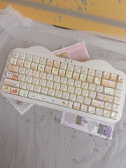 Cute Sweet Cat Bakery Theme Artisan Keycap Set - KeyArtisan