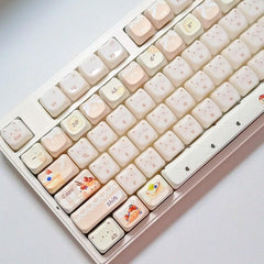 Cute Sweet Cat Bakery Theme Artisan Keycap Set - KeyArtisan