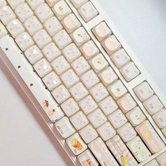 Cute Sweet Cat Bakery Theme Artisan Keycap Set - KeyArtisan