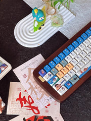 Cute Totoro Theme Studio Ghibli Keycap Set - KeyArtisan