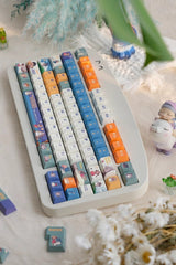 Cute Totoro Theme Studio Ghibli Keycap Set - KeyArtisan