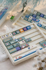 Cute Totoro Theme Studio Ghibli Keycap Set - KeyArtisan