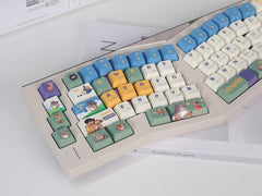 Cute Totoro Theme Studio Ghibli Keycap Set - KeyArtisan