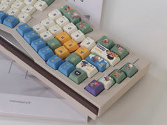 Cute Totoro Theme Studio Ghibli Keycap Set - KeyArtisan