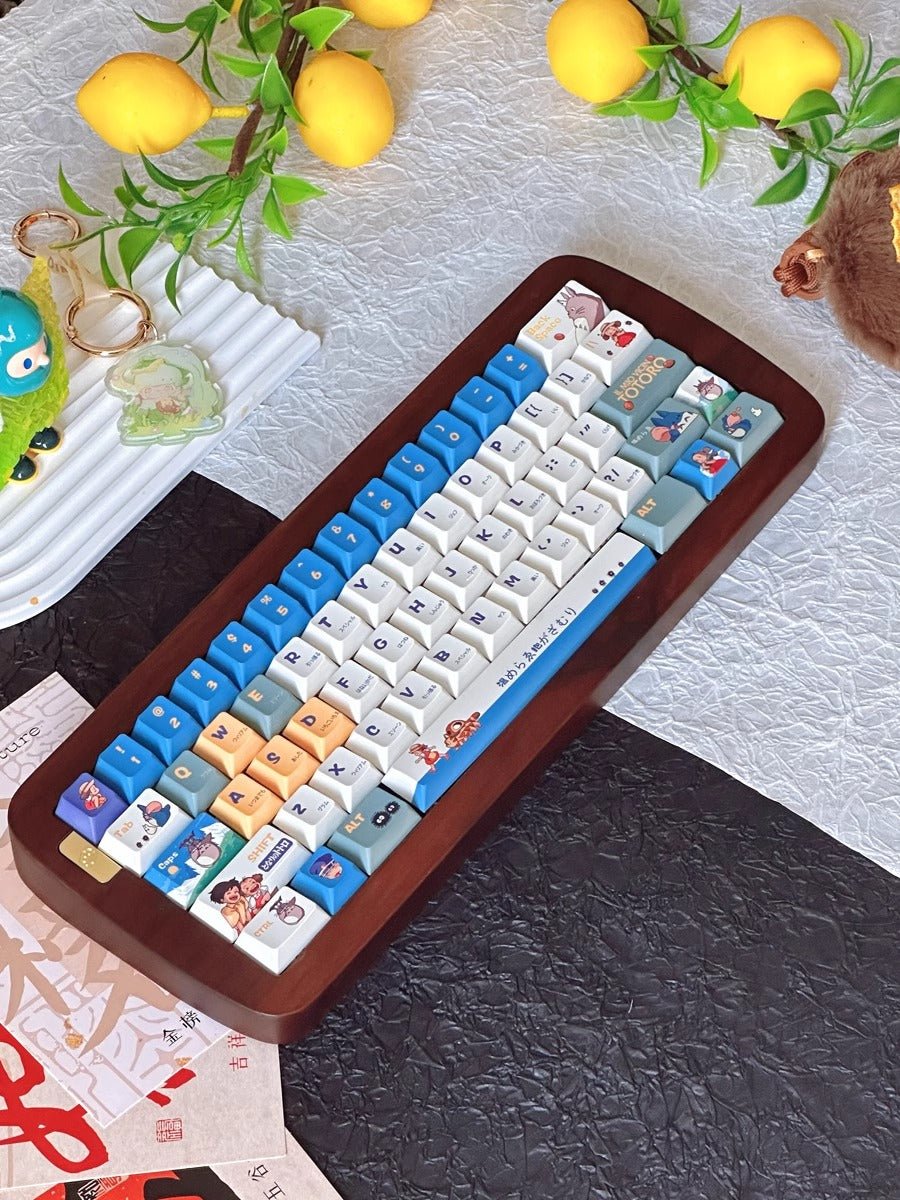 Cute Totoro Theme Studio Ghibli Keycap Set - KeyArtisan