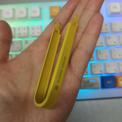 Switch Puller Remover Opener Extractor Tool for Mechanical Keyboard Switches Replace Yellow