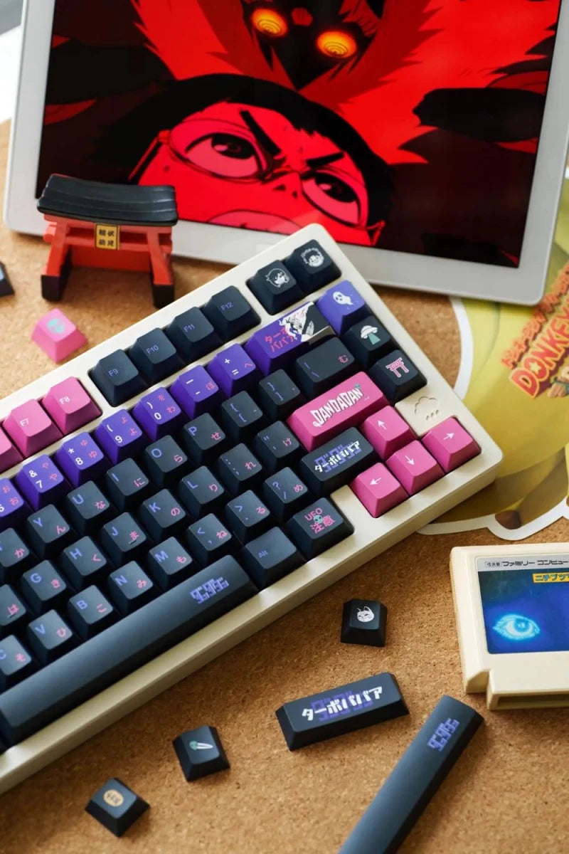 Dandadan Theme Artisan Anime Keycap Set - KeyArtisan