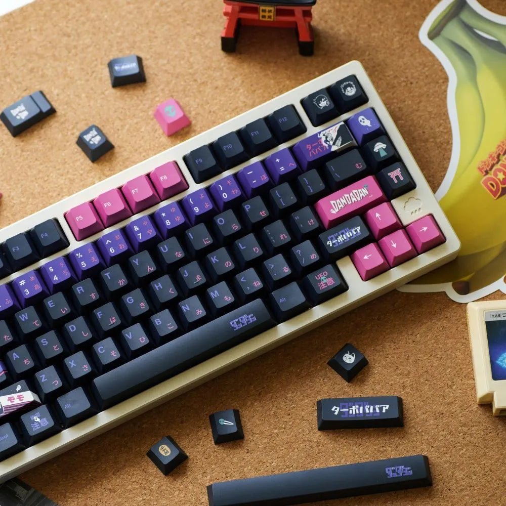 Dandadan Theme Artisan Anime Keycap Set - KeyArtisan