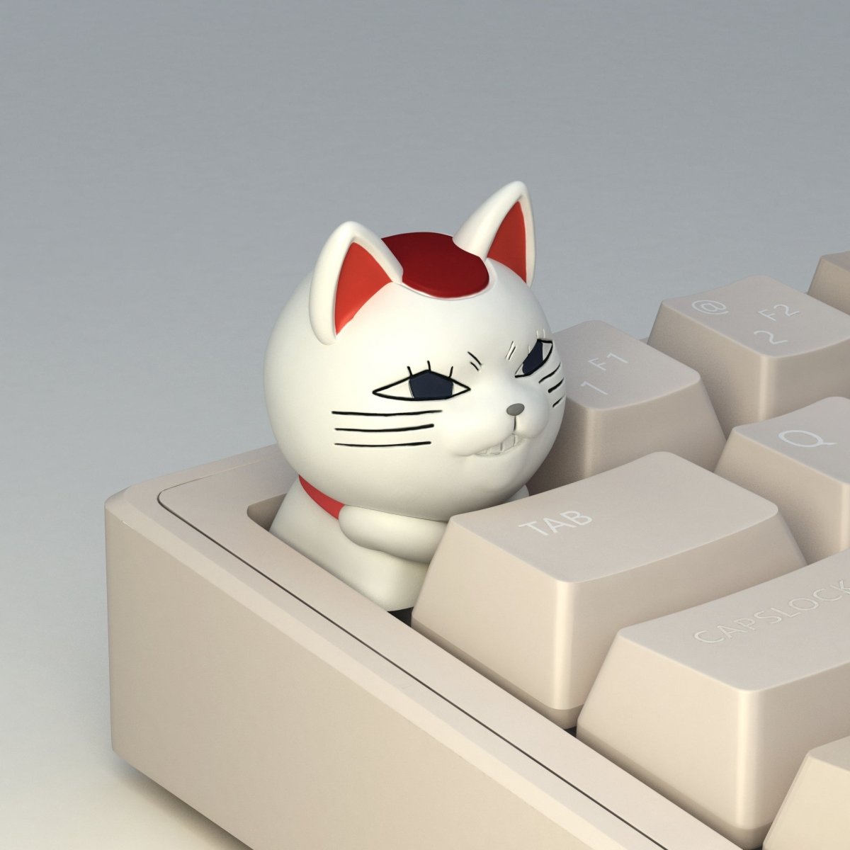 Dandadan: Turbo Granny Artisan Resin 3D Anime 2.0 Keycap - KeyArtisan