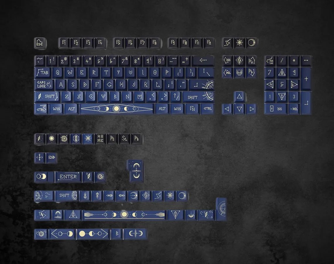 Daydreamer Star Spectrum Theme Keycap Set - KeyArtisan