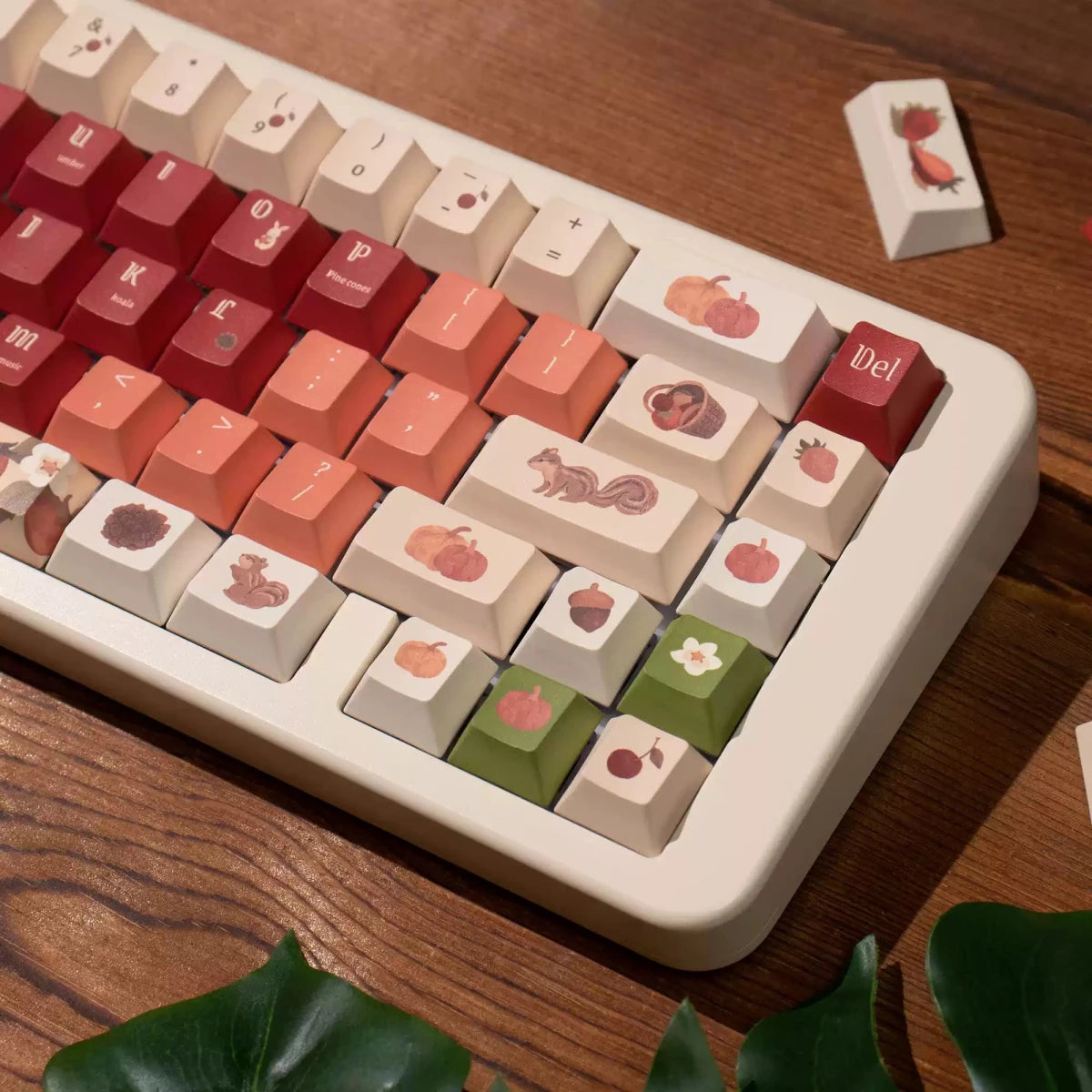 Deer in the Deep Forest Theme Keycap Set - KeyArtisan
