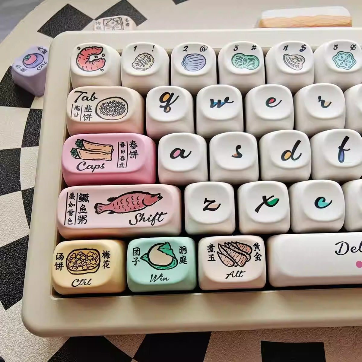 Delicacies of the Song Dynasty Keycap Set - KeyArtisan
